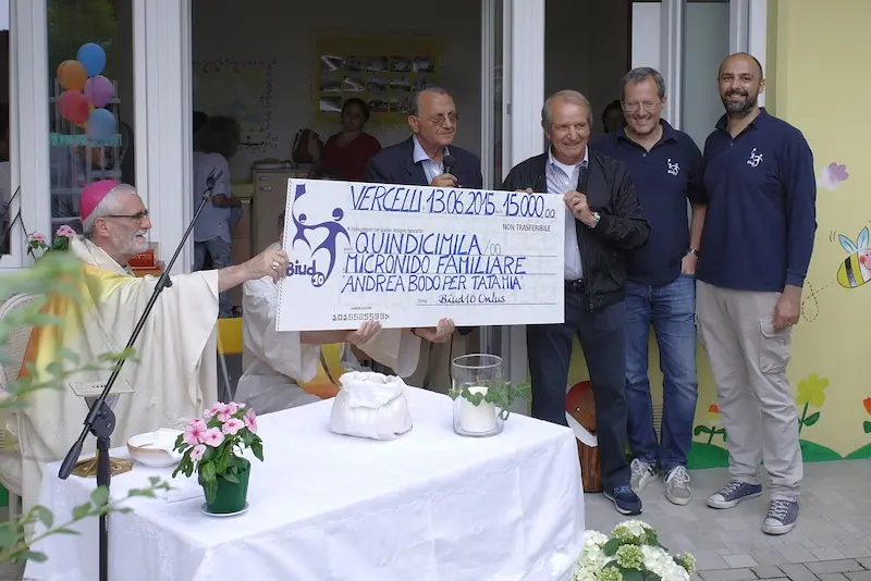 Donati 15.000 Euro al Micronido Familiare Andrea Bodo per Tata Mia