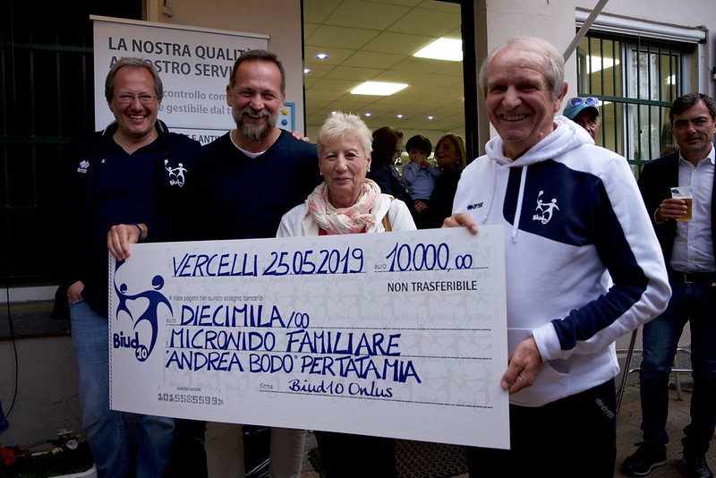 Donati 10.000 Euro al Micronido Familiare Andrea Bodo per Tata Mia