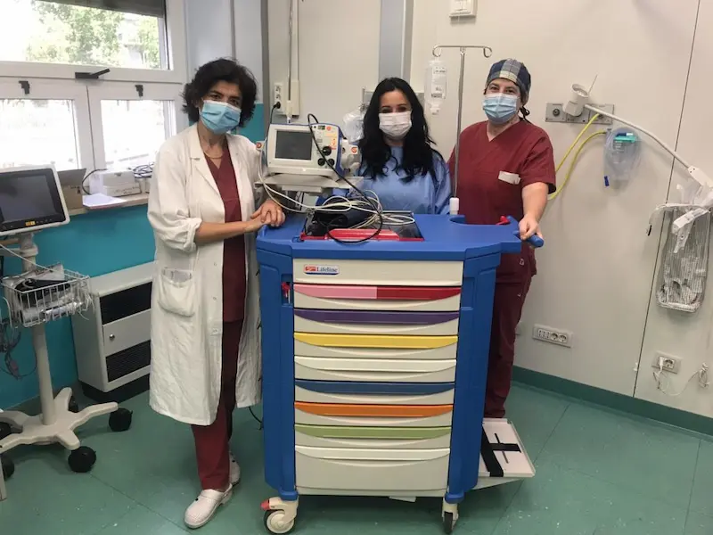 Acquisto di due carrelli di emergenza pediatrica Broselow