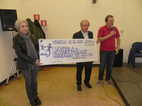 Donati 20.000 Euro al Micronido Familiare Andrea Bodo per Tata Mia