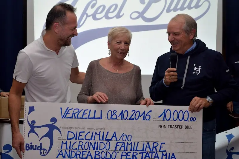 Donati 10.000 Euro al Micronido Familiare Andrea Bodo per Tata Mia