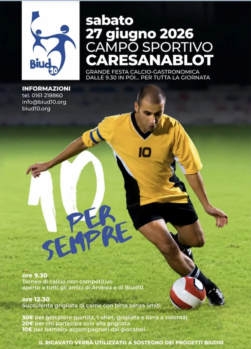 Ancora record di presenze per la festa calcio-gastronomica “10 X SEMPRE” !