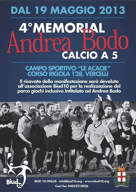 IV° Memorial Andrea Bodo di Calcio a 5